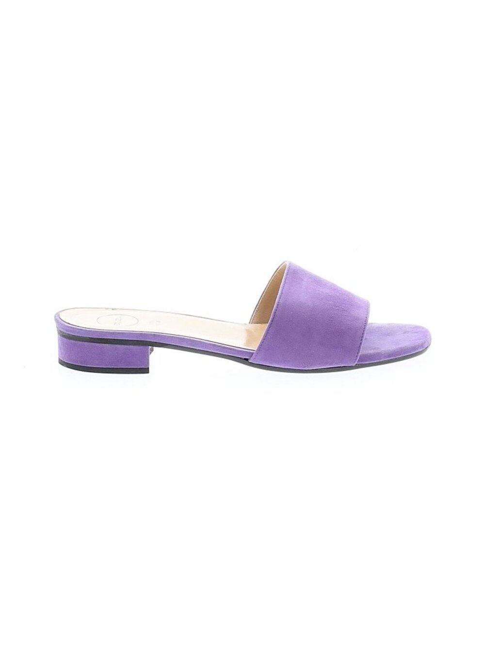 Clizia Lilac Suede Sandals Made in Italy size 41 11 originally $339